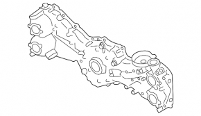 Subaru XV Crosstrek 12-14 Front Engine Cover