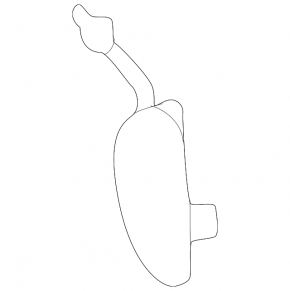VW Taos 22-25 Front Bumper Tow Hook Cap
