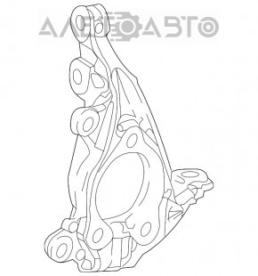 Front right axle Toyota Sienna 21-25