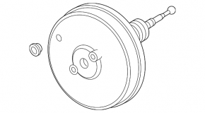 Audi Q8 19-25 vacuum booster