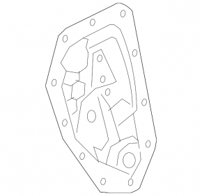 Interior panel of the rear left door Audi Q7 16-