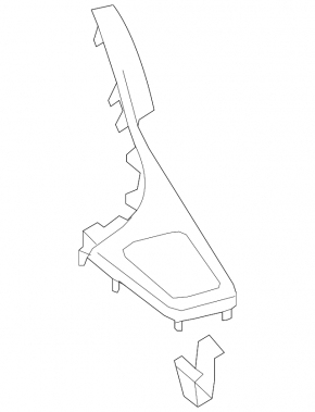 Toyota Prius 30 10-15 gray cup holder
