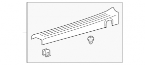 Rear right door sill trim for Toyota Sienna 2010