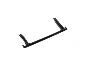 Upper rear left door molding Jeep Compass 17- black with glass seal