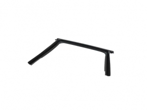 Upper rear left door molding Jeep Compass 17- black with glass seal