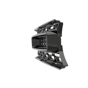 Radiator grill with frame Dodge Challenger 15-23 rest black, without emblem