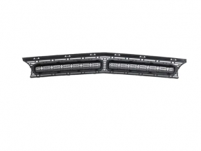 Radiator grill with frame Dodge Challenger 15-23 rest black, without emblem