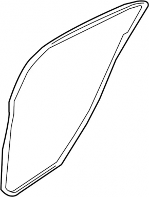 Door seal rear left Infiniti G25 G35 G37 4d 06-14