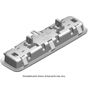 Ceiling light rear Chevrolet Volt 16-19 gray