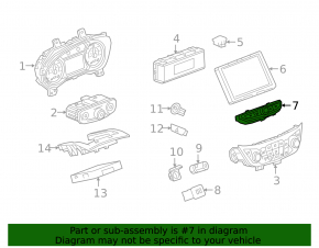 Chevrolet Equinox 23-24 dashboard
