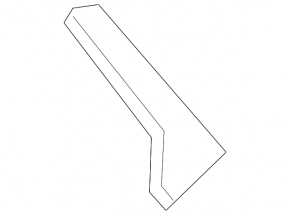 Door trim side rear right Porsche Macan 15-18 rear