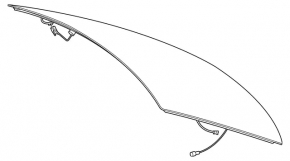 Rear window Mercedes A-class V177 19-22