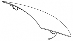 Rear window Mercedes A-class V177 19-22