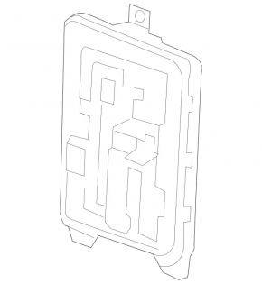 Body Control Module BCM Mercedes C-class W205 15-21 in the trunk
