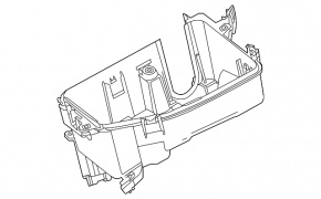 Mercedes A-Class V177 19-22 Underhood Fuse Box Housing