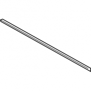 Door sill seal rear right Ford Fusion mk5 13-20