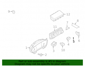 Ford Ecosport 18-22 start/stop button worn