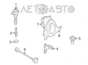 Mazda CX-7 06-08 engine computer ECU