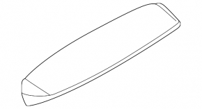 VW Taos 22-25 tailgate spoiler