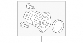 Honda CRV 17-22 rear left caliper motor