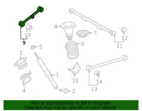 Rear right transverse control arm Lexus GX550 24-26