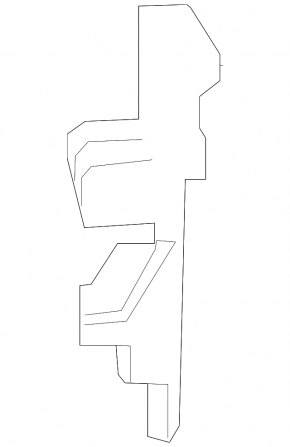 Blind Spot Sensor Bracket (BSM) Left Audi Q7 16-19