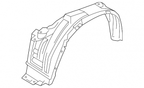 Front right fender liner Mitsubishi Outlander Sport ASX 10-
