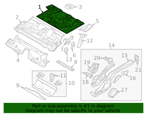 Trunk trough VW Taos 22-25