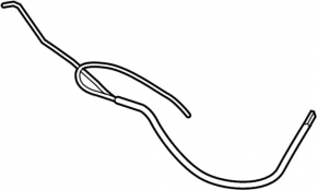 Infiniti FX35 QX70 09-17 Hood Release Cable
