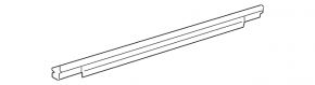 Rear left glass seal Toyota Rav4 19- internal