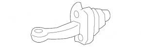 Front left door limiter Toyota Rav4 19-
