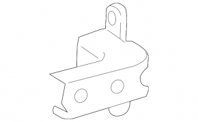 Lower rear right door hinge for Toyota Corolla 14-19