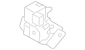 Trunk door lock Kia Sorento 11-13 prerest