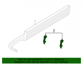 Bracket for cooling radiator power steering left Porsche Panamera 10-16