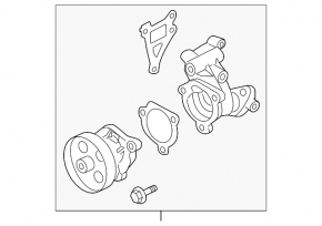 Nissan Altima 07-12 Water Pump