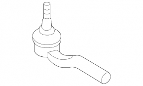 Steering tip right Mazda3 2.3 03-08 GSP
