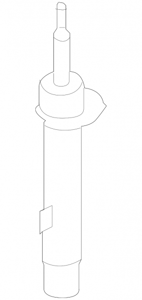Front right shock absorber BMW 3 E90 E92 07-12 sport, RWD
