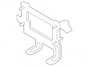 Bracket ECU unit computer engine Kia Niro 23- HEV, PHEV