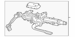 VW Atlas 24-25 Steering Column