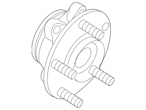 Front right hub Nissan Maxima A36 16-23 3.5 without stud