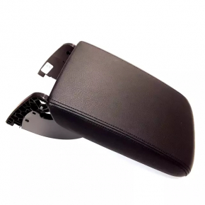 Armrest VW Passat b7 12-15 USA black leather, retractable