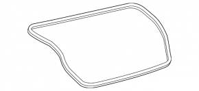 Toyota Camry v55 15-17 usa trunk lid seal