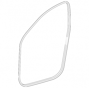 Front left door seal for Lexus NX 22-25
