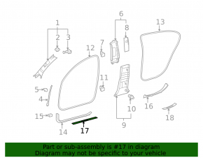 Lexus GS300 GS350 GS430 GS450h 2006-2011 chrome outer door sill plate