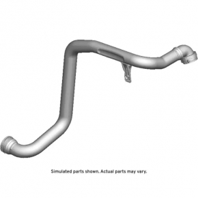 Intercooler pipe left Chevrolet Equinox 18- LYX