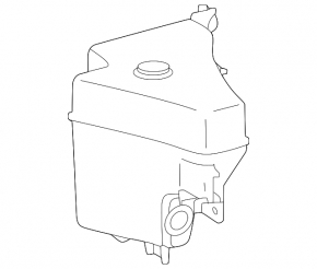 Toyota Tundra 22-26 Windshield Washer Reservoir