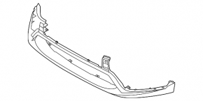 Kia Niro 19-22 EV bare front lower bumper