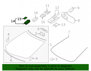 Rain sensor Lexus RX450h 16-22