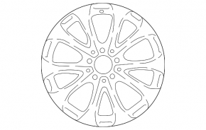 Wheel disk R18 x 8.0J ET43 Mercedes W213 E 17-23