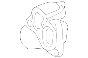 Mazda CX-9 Coolant Temperature Sensor Housing 16-23 with Sensor